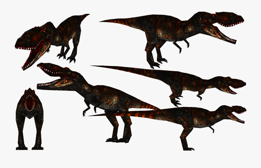 Tyrannotitan Remodel Image - Hd Carnivores A New World, Transparent Clipart