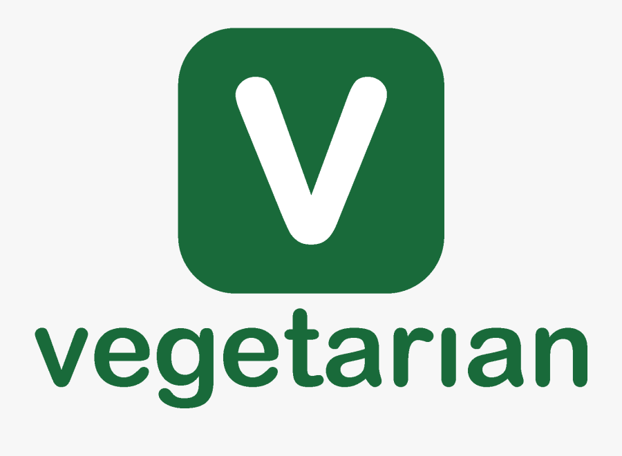 Food Zoo Menu - Vegetarian Sign On Food, Transparent Clipart