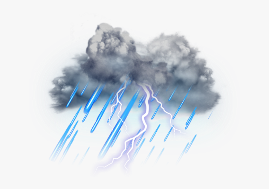 Banner Free Download Thunderstorm Cloud Lightning Transprent - Thunderstorm Png, Transparent Clipart