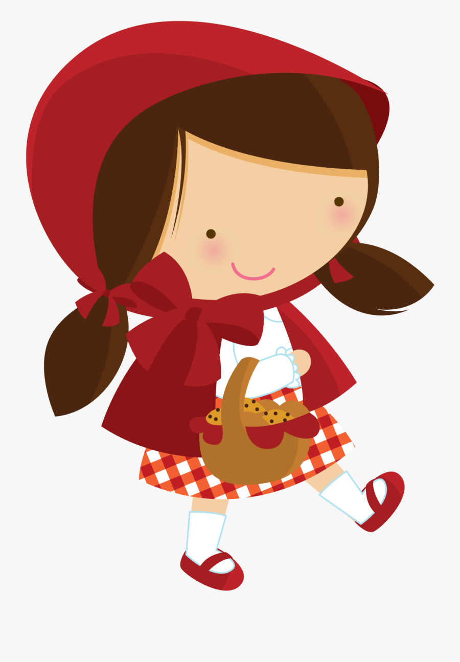 Fantoches Para Hist Ria - Little Red Riding Hood Png Clipart, Transparent Clipart