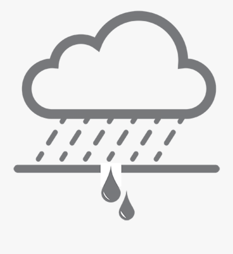 Cloud And Rain Png - Heart, Transparent Clipart