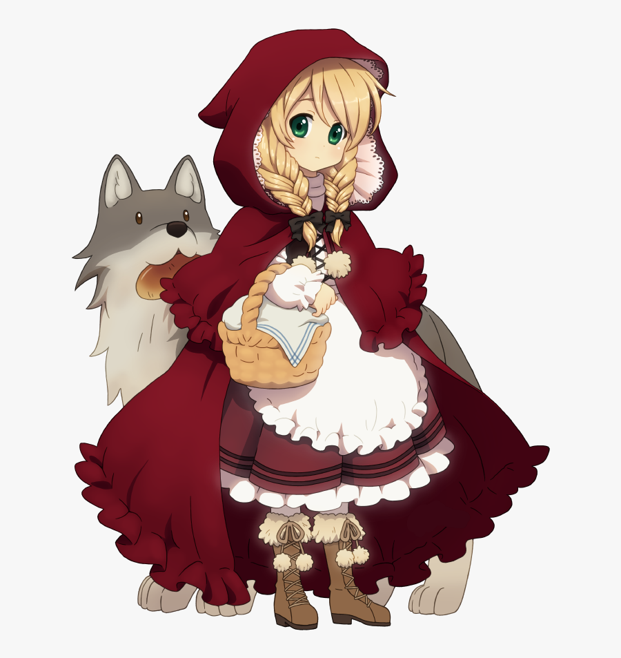 #littleredridinghood #storybook #anime #animegirl #png - Little Red Riding Hood Cute, Transparent Clipart