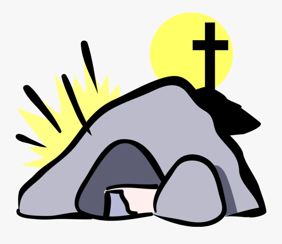 Empty Tomb Silhouette Clip Art