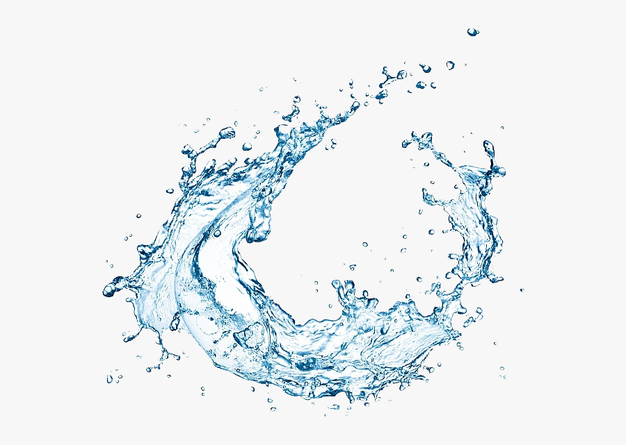 Blue Photography Drop Water Spray Splash Drops Clipart - Transparent Background Water Splash Png, Transparent Clipart