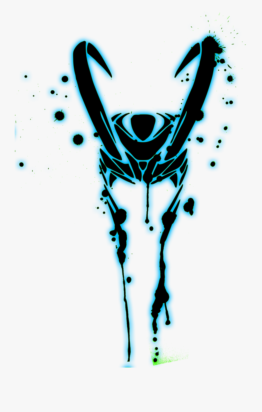 Tattoo Comics Symbol Thor Loki Marvel Clipart - Loki Helmet Tattoos, Transparent Clipart