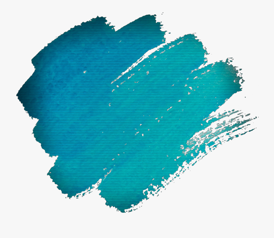 #smear #smudge #doodle #scribble #squiggle #blue #cyan - Paint Brush Texture Png, Transparent Clipart