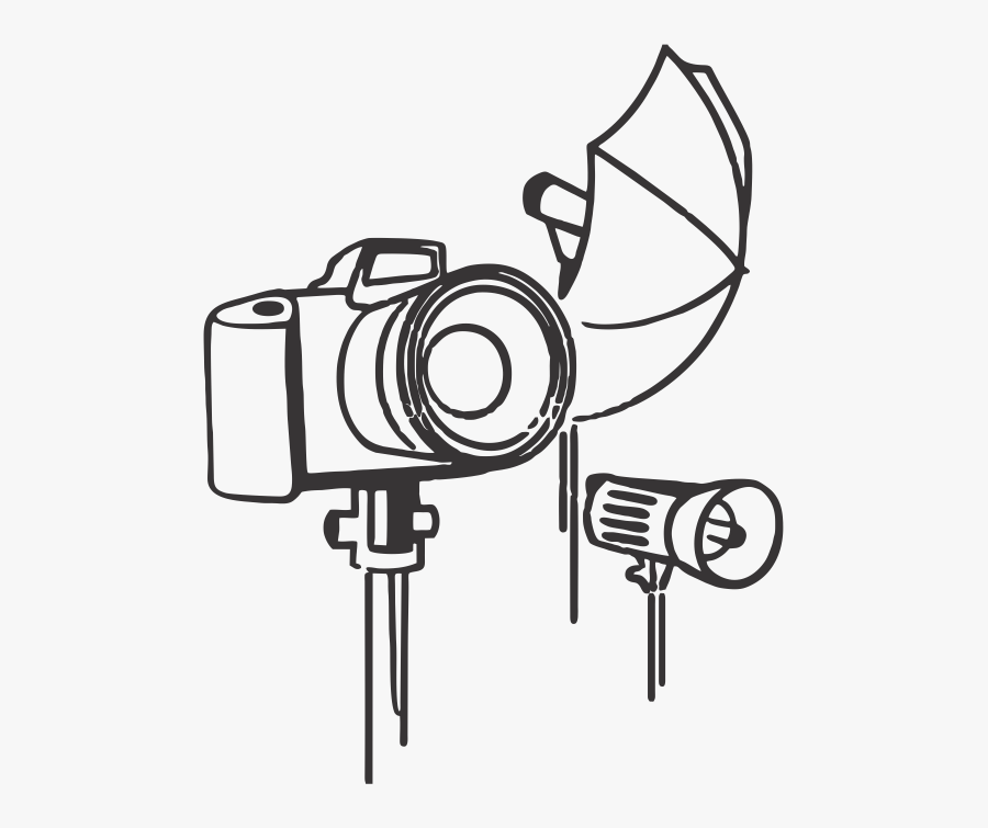 Camera Flash Clip Art Drawing Of A Camera Flashing , Free Transparent