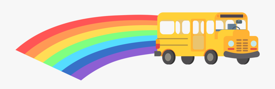 Vehicle,truck,mode Of Transport - Transparent School Bus, Transparent Clipart
