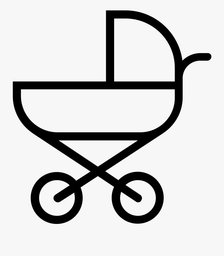 Baby Transport Clipart , Png Download - Trolley With Baby Png Icon, Transparent Clipart