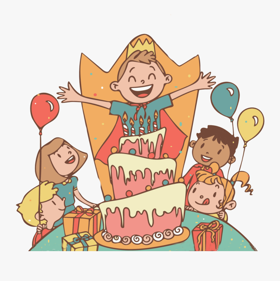 Transparent Happy Birthday Cousin Clipart - 兒童 圖 生日 派對, Transparent Clipart