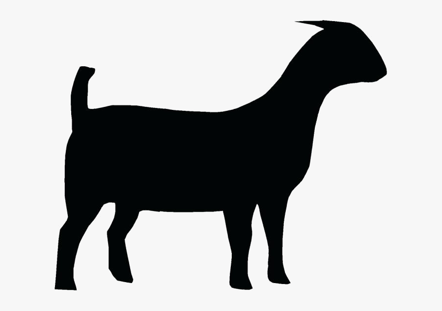 Goat Boer Clipart Clip Art Free Head Transparent Png - Labrador Retriever Silhouette Png, Transparent Clipart