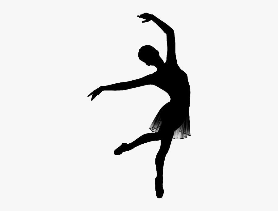 Ballet Dancer Ballet Dancer Dance Studio Contemporary - Silhouette Of A Dancer Lyrical, Transparent Clipart