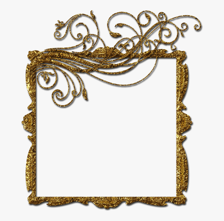 Gold Frame Png - Portable Network Graphics, Transparent Clipart