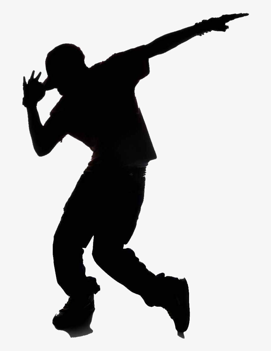 Hip Hop Dancer Silhouette Png Transparent Background - Hip Hop Dance Silhouette, Transparent Clipart