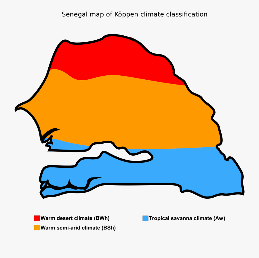 Desert Clipart Tropical Savanna - Senegal Religion Percentage, Transparent Clipart