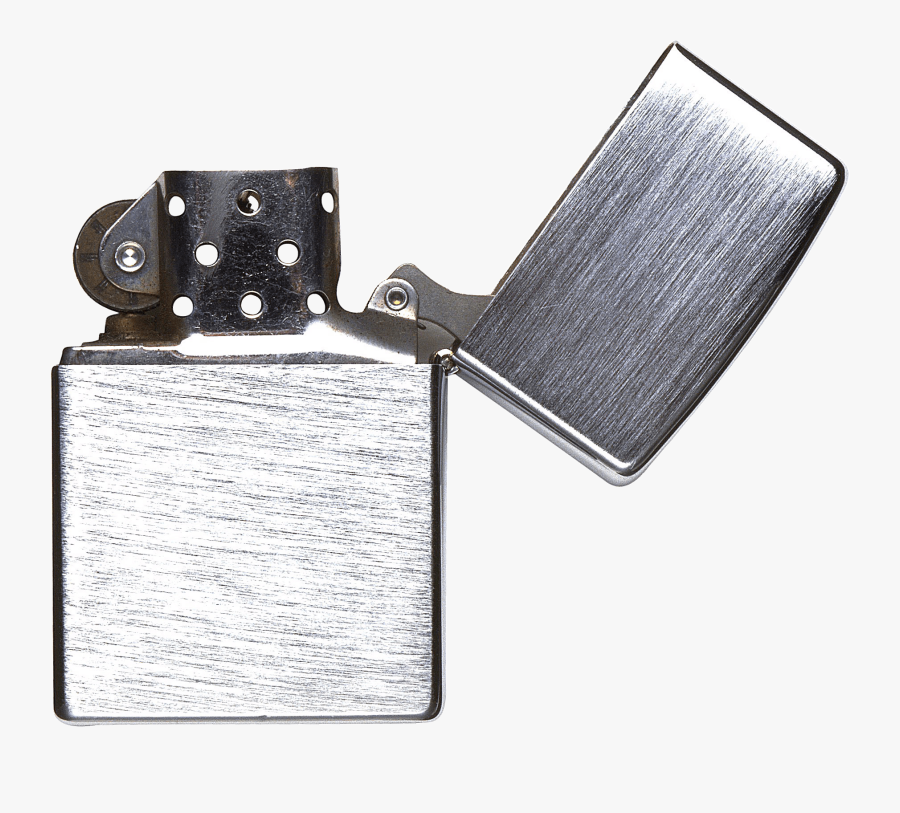 Silver Lighter Open - Silver Lighter Png, Transparent Clipart