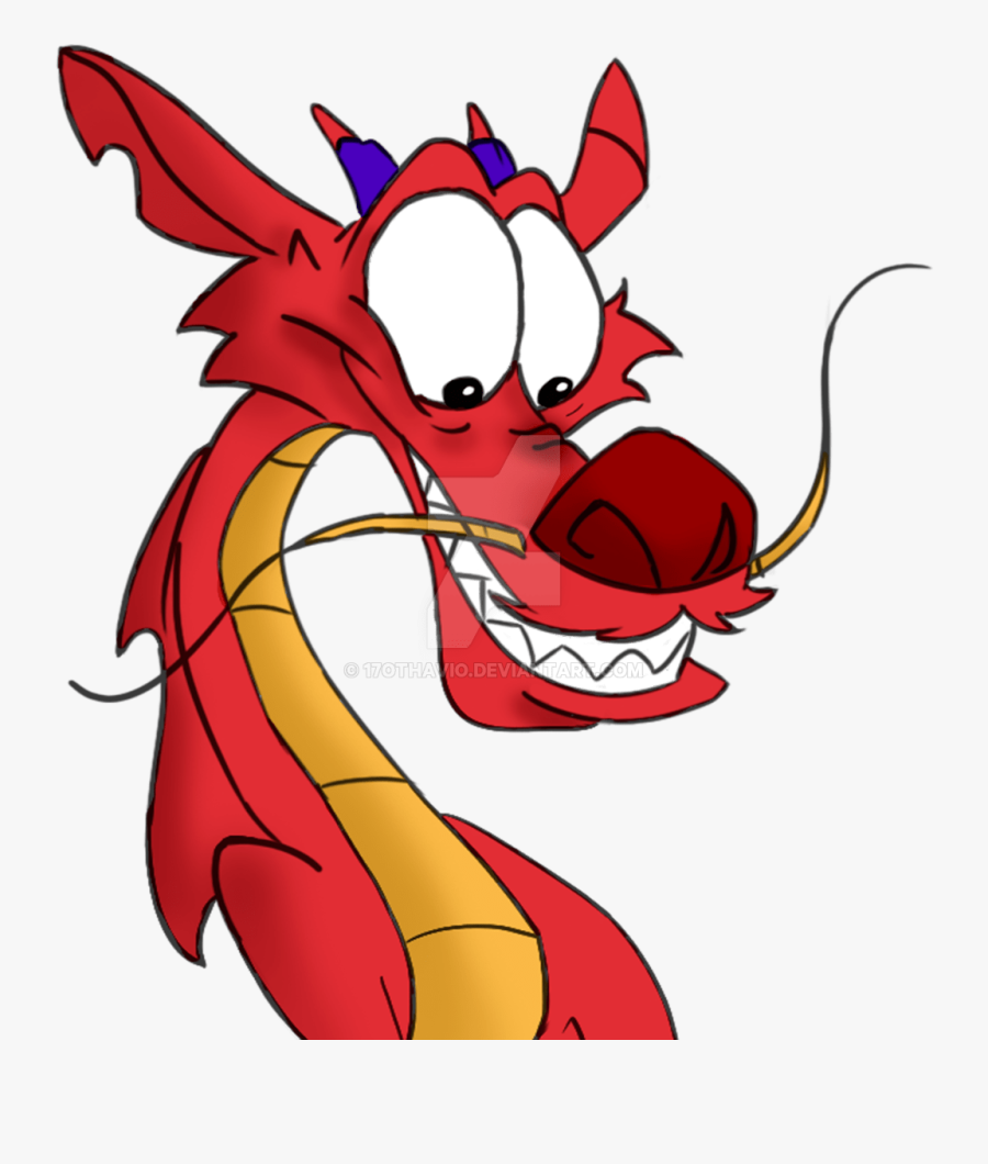 Transparent Mulan Png - Mushu Mulan Hd, Transparent Clipart