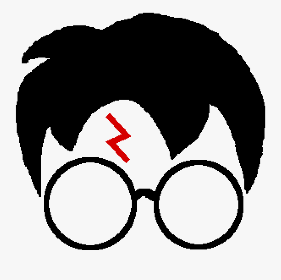 Harry Potter Scar And Glasses - Harry Potter Scar Cartoon, Transparent Clipart