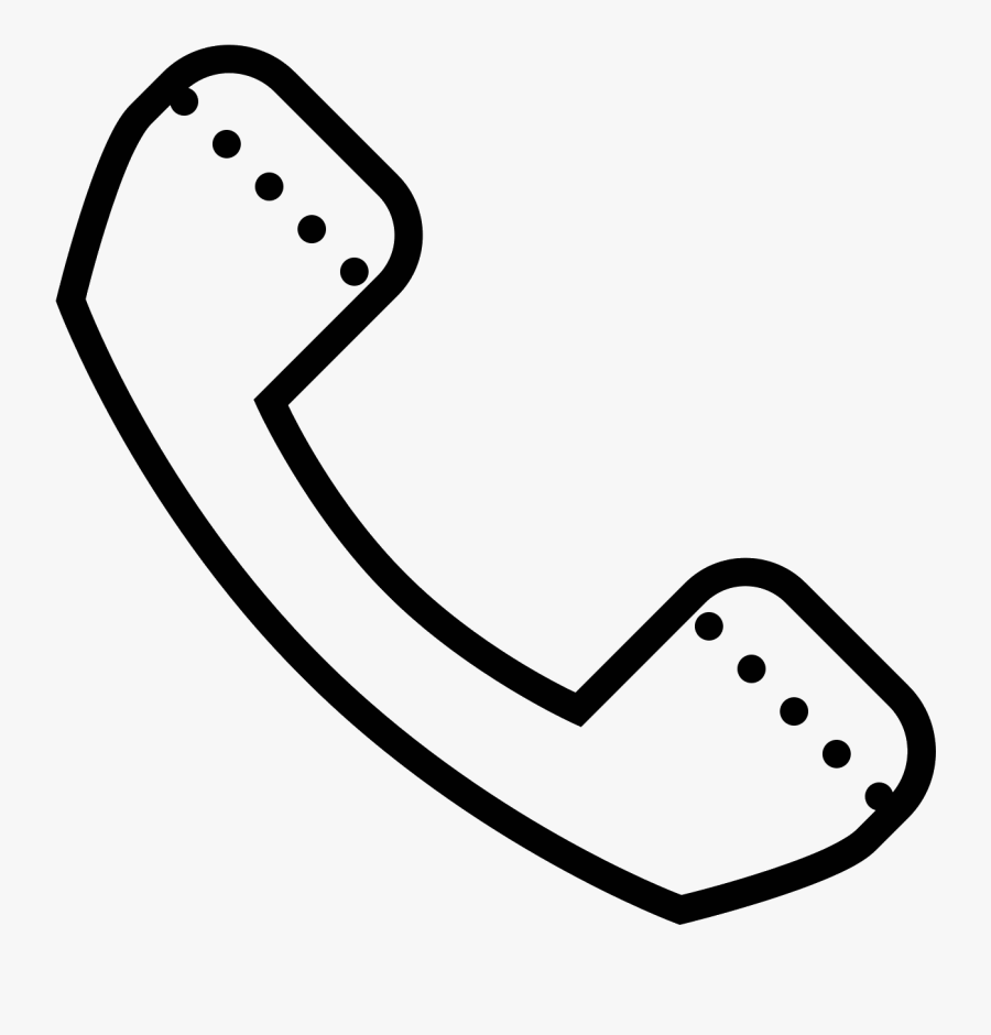 The Icon Shows A Telephone Receiver That Would Seen - Gmail And Phone Icons In Png Format, Transparent Clipart