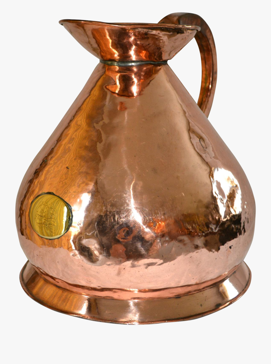 English Copper Haystack Measure Jug Used To Store Ale - Earthenware, Transparent Clipart