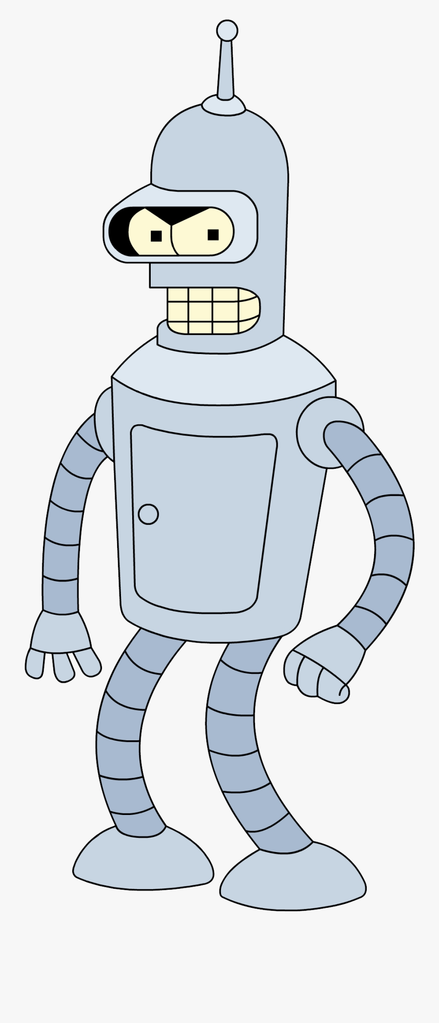 Transparent Similarities Clipart - Futurama Bender Png , Free ...