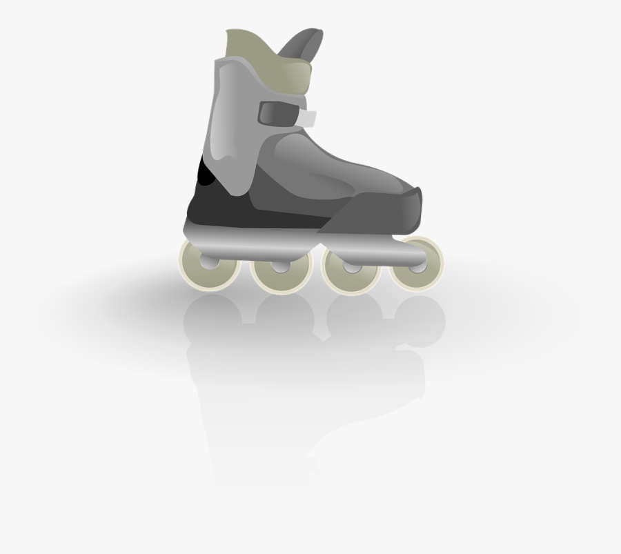 Transparent Roller Skates Png - Roller Blades Clipart No Background, Transparent Clipart