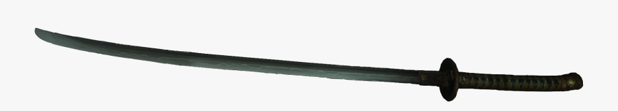 Drawn Katana Darksteel - Sabre, Transparent Clipart