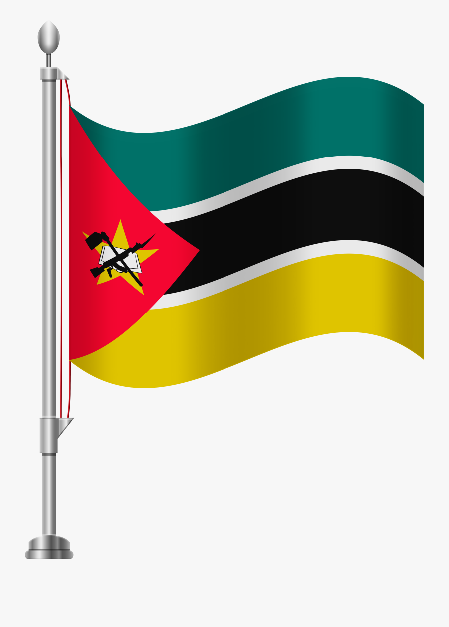 Mozambique Flag Png Clip Art - Mozambique Flag Transparent Background, Transparent Clipart