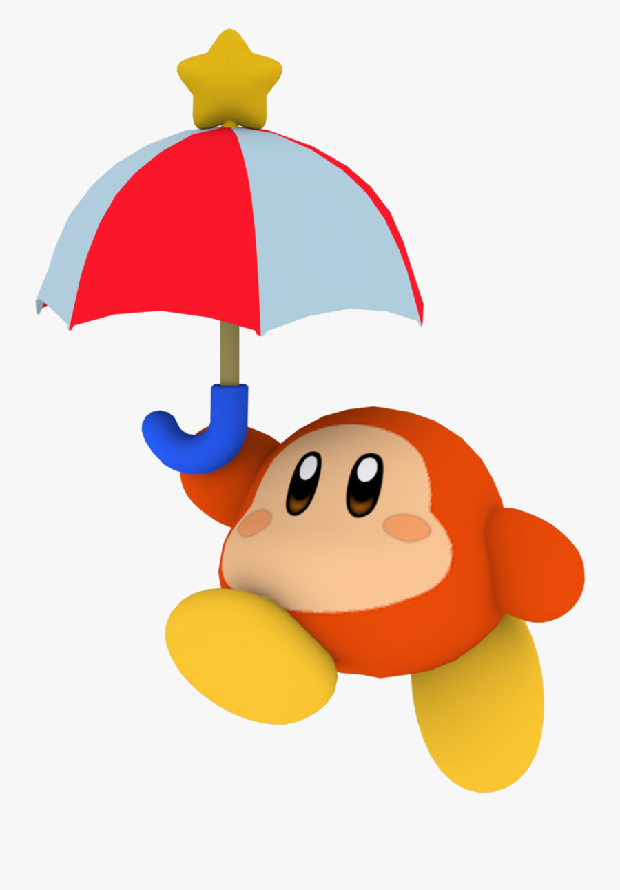 Dont Theres Nothing Spoilery - Kirby Parasol Waddle Dee, Transparent Clipart