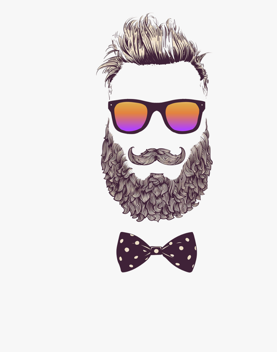 Bearded Photography Illustration Royalty-free Hipster - Beard Man, Transparent Clipart