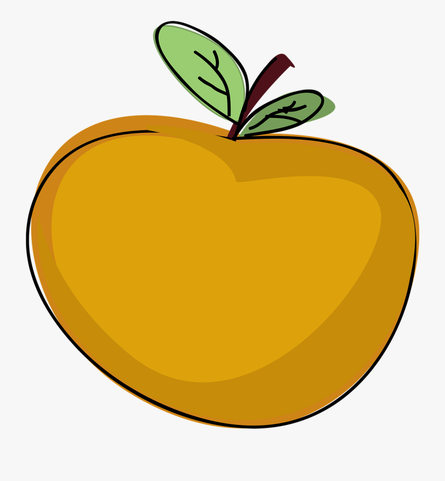 Cartoon Orange Tree 10, Buy Clip Art - Buah Kartun, Transparent Clipart