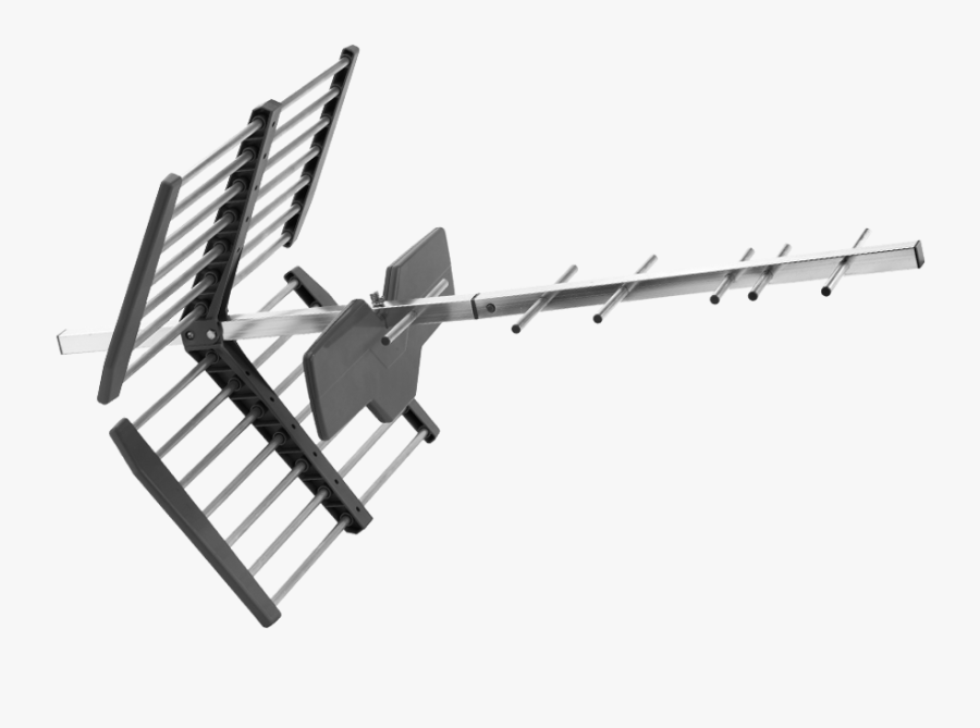 Hd Outdoor Yagi - Monochrome, Transparent Clipart