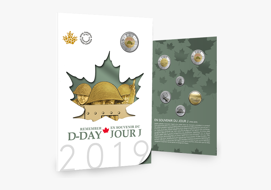 2019 D Day Coins Canadian, Transparent Clipart