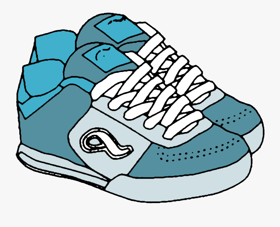 Track Shoe Drawings Free Best On Transparent Png - Clip Art Trainers, Transparent Clipart