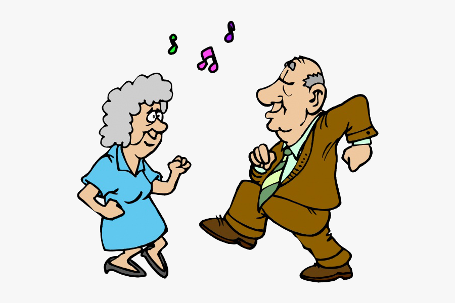 Old Couple Dancing Clipart , Png Download - Old Couple Dancing Clipart ...