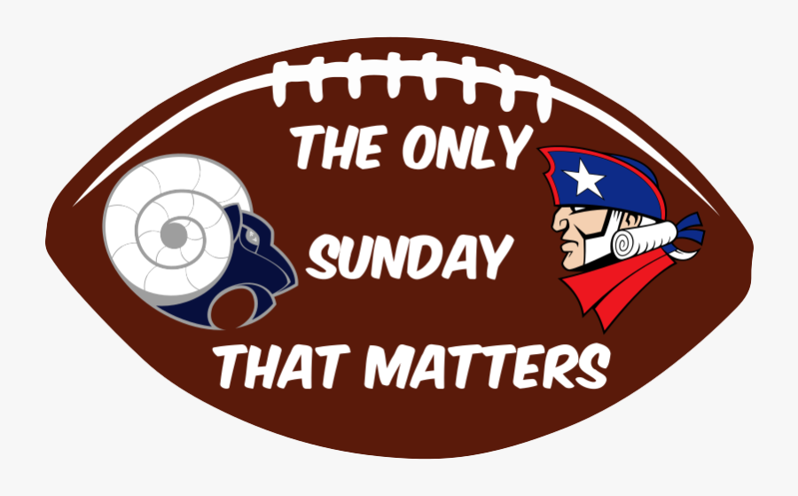 Rams Vs Patriots Pigskin Vinyl Decals - Situation Has Changed, Transparent Clipart