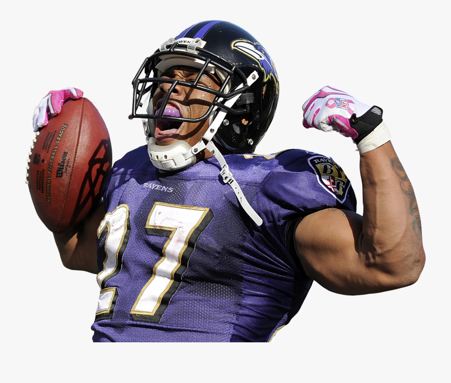 Clip Art Ray Rice Nfl Player - Baltimore Ravens Player Png, Transparent Clipart