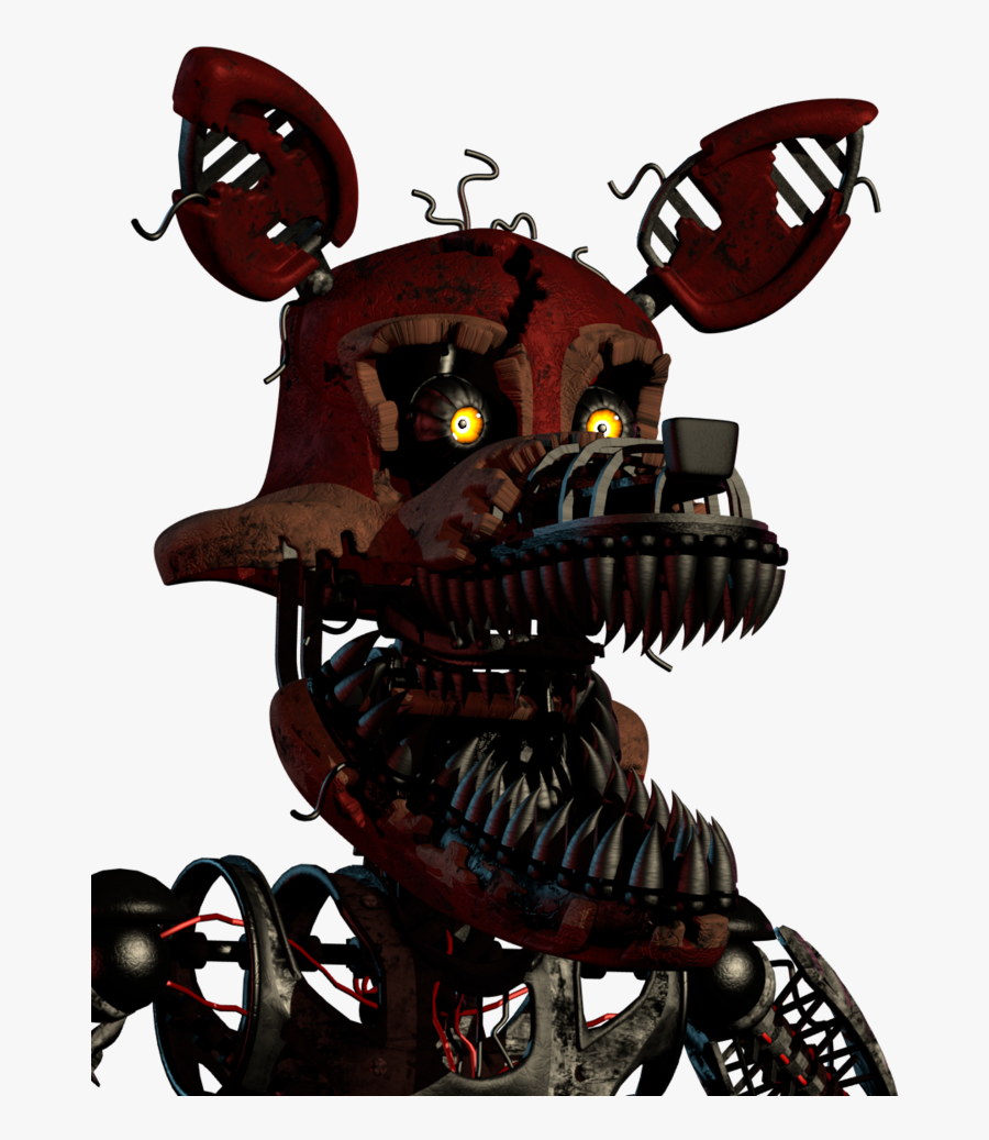 Five Nights At Freddy S 4 Nightmare Jump Scare Nightmare Foxy Free Transparent Clipart Clipartkey