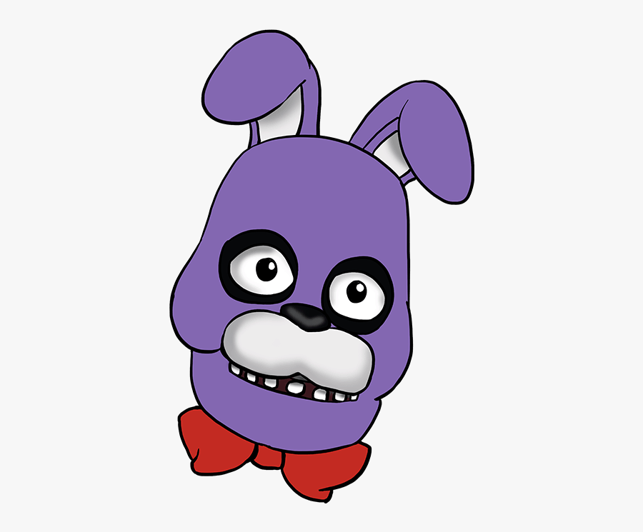 How To Draw Bonnie From Five Nights At Freddy"s - Cartoon, Transparent Clipart
