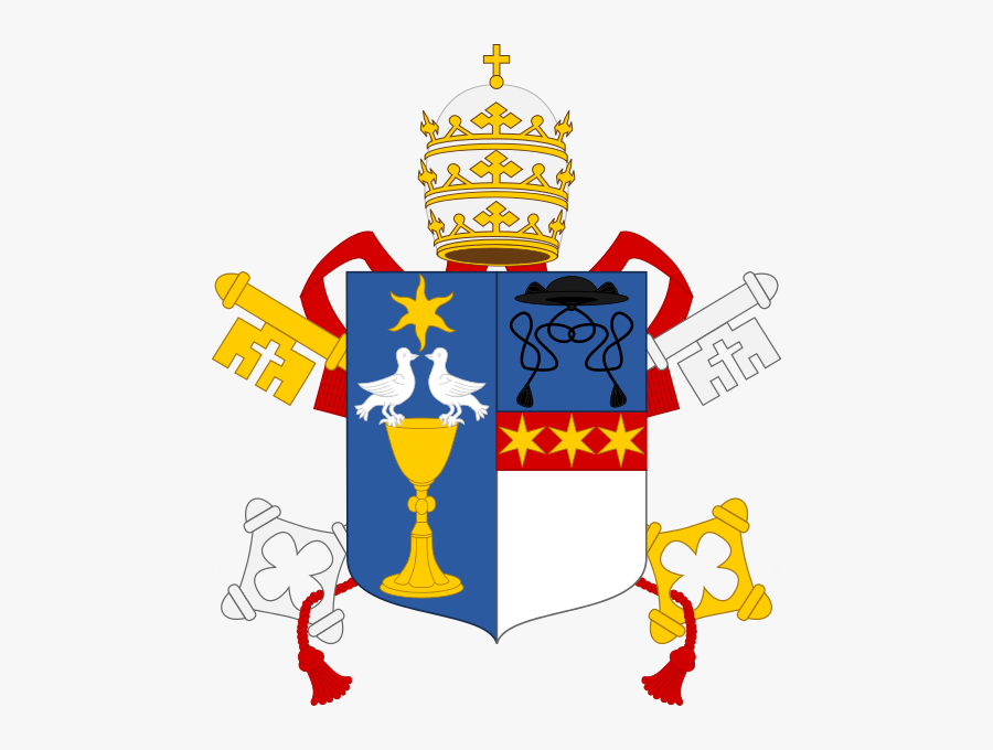 1835 The Clonmel Herald Will Endure Pope Gregory"s - Papal States Coat Of Arms, Transparent Clipart