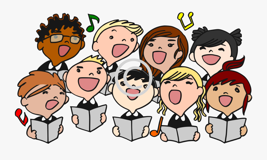 Choir Men"s Chorus Clip Art - Choir Clipart, Transparent Clipart