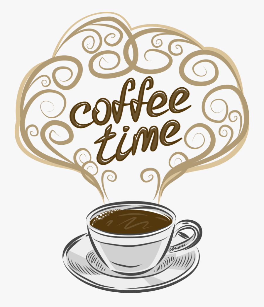 Coffee Cappuccino Tea Espresso Hot Letter In Clipart - Coffee, Transparent Clipart