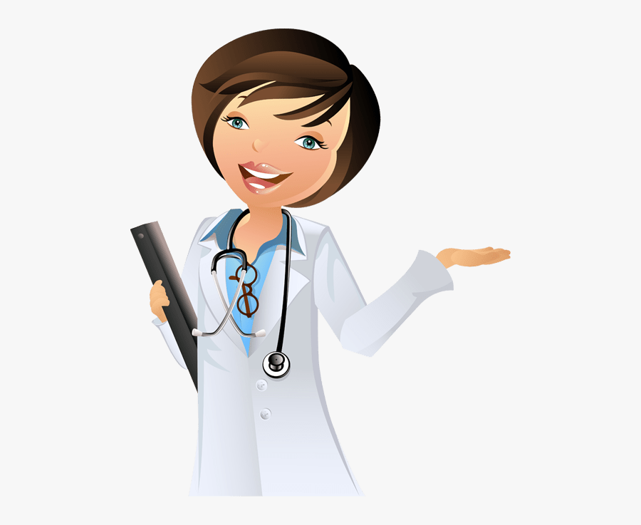 Girl Doctor Cartoon Png Clipart , Png Download - Doctor Cartoon Images Png, Transparent Clipart