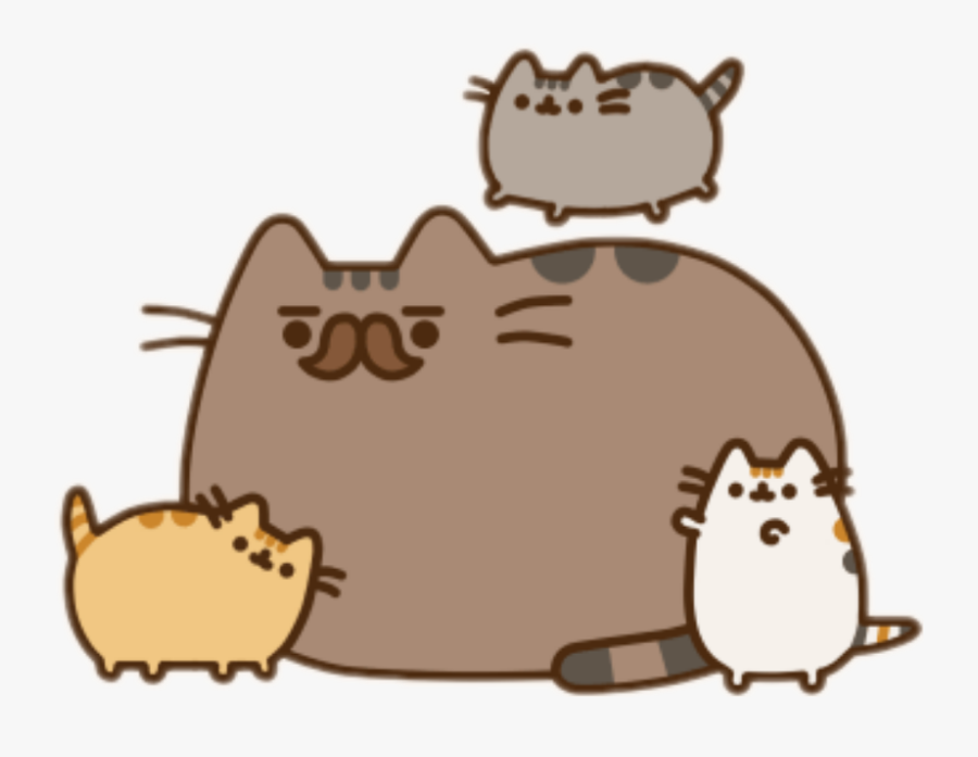 Pusheen Cat 😻 - Happy Fathers Day Gifs, Transparent Clipart