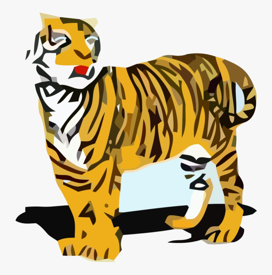 Tiger Look Tigger Clipart Free Transparent Png - Tiger Clipart, Transparent Clipart