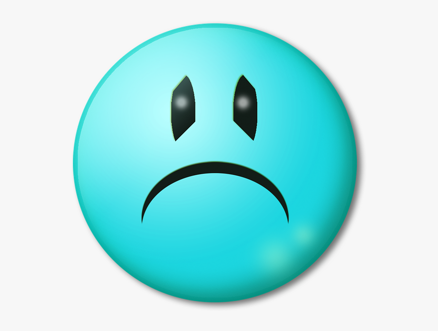 Sad Face Emoticon - Sadness Sad Emoji Dp, Transparent Clipart