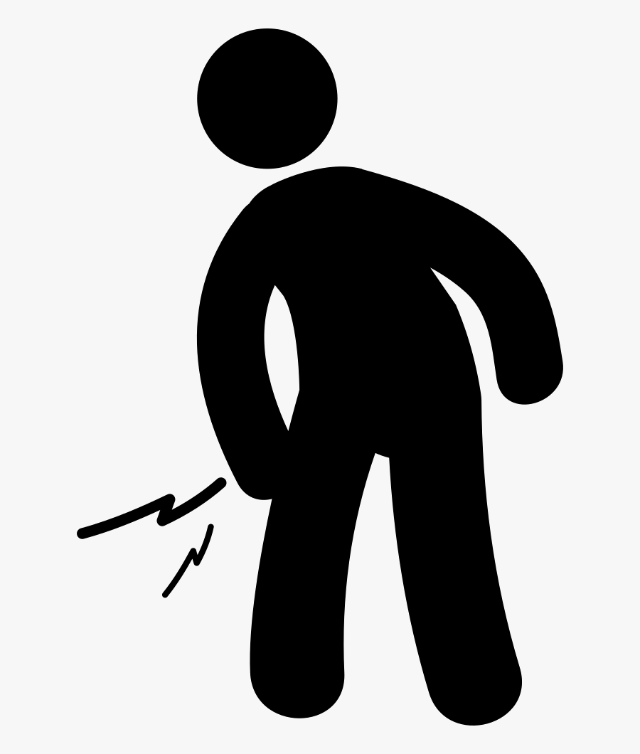 Men With Pain Svg - Knee Pain Icon Png, Transparent Clipart