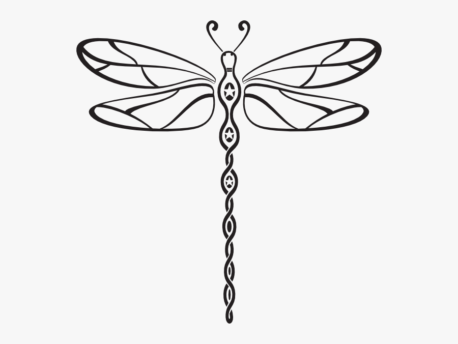 Free Dragonfly Clipart Black And White , Free Transparent Clipart ...