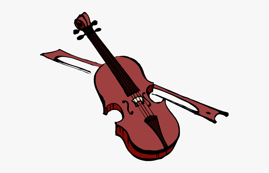 Transparent Viola Clipart - Violin, Transparent Clipart