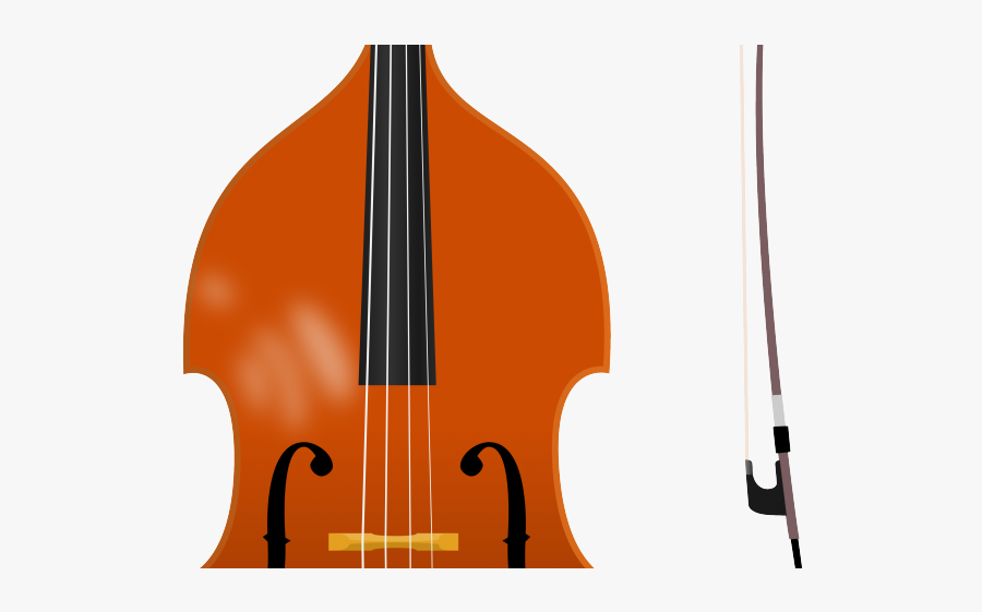 Double Bass Clipart, Transparent Clipart